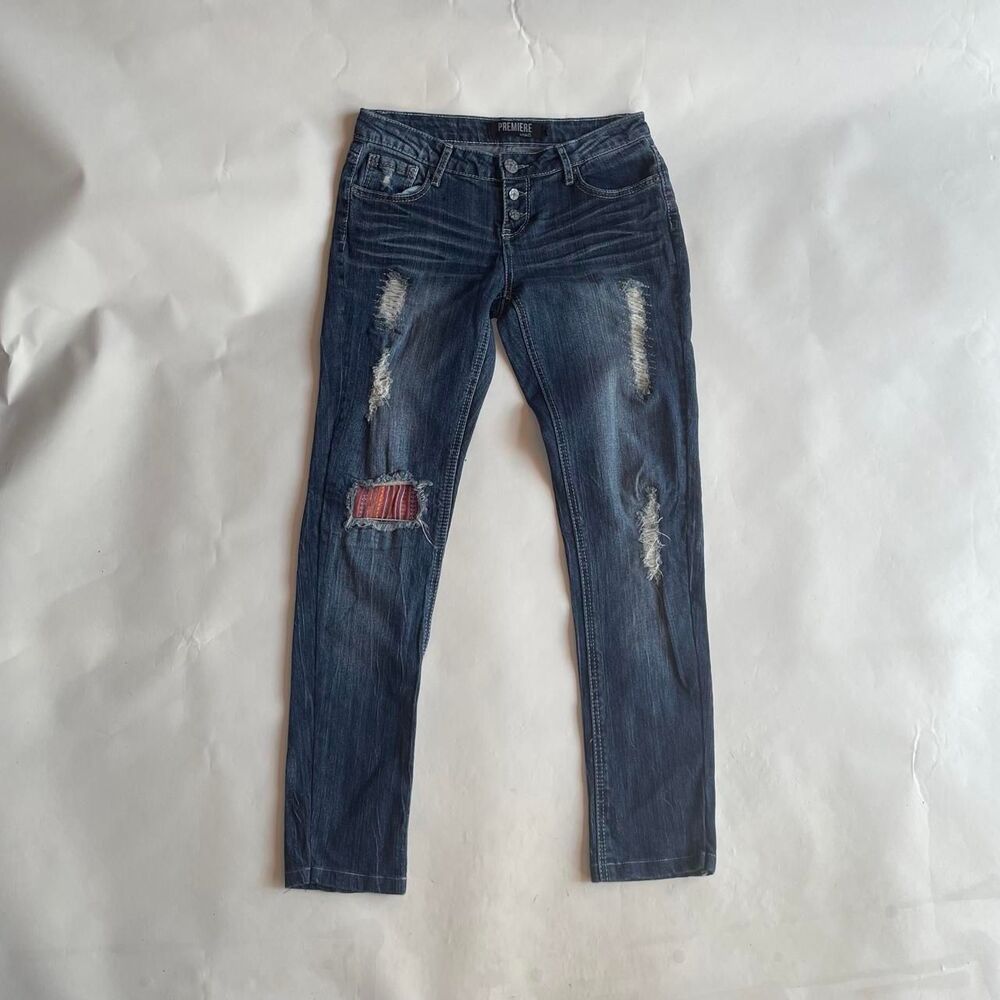Rue-21 Women's Blue and Navy Jeans